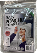 Rain Coach Poncho Clear for Adult (1 Piece) at UsaCandyWholesale.Com