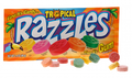 Razzles Candy Tropical Flavors 1.4 oz Each Pack Quantity 24 Packs Per Box Sweet Browse at UsaCandyWholesale.Com