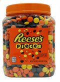 Reese's Pieces Bulk Unwrapped Candy Quantity 62 oz Per Jar Sweet Browse at UsaCandyWholesale.Com