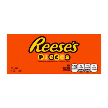 Reese's Pieces Theater Movie Pack 4 oz Each Pack Quantity 1 Single Pack Sweet Browse at UsaCandyWholesale.Com