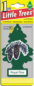 Car Air Freshener Little Trees Royal Pine (24 Pieces Per Bag)
