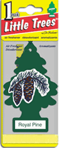 Car Air Freshener Little Trees Royal Pine (24 Pieces Per Bag)
