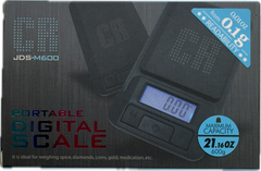 Scale Digital Portable JDS-M600 For Jewelry 21.16 oz, 600 g (1 Piece)