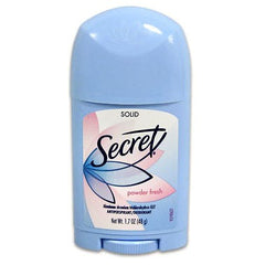 Secret Solid Deodorant Powder Fresh 1.7 oz Each Piece Quantity 1 Piece Happy Browse at UsaCandyWholesale.Com