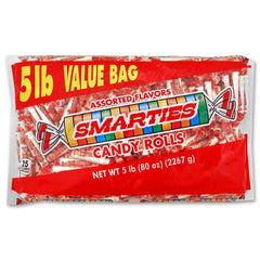 Smarties Bulk Candy Rolls Assorted Flavors Wrapped Bulk Candy Quantity 5 Pounds Per Bag Sweet Browse at UsaCandyWholesale.Com