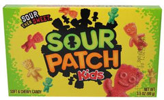Sour Patch Kids Theater Movie Box 3.5 oz Each Box Quantity 12 Box Per Case Sweet Browse at UsaCandyWholesale.Com