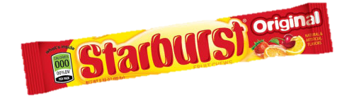 Starburst Original Comes with Flavors Cherry Orange Strawberry & Lemon 2.07 oz Each Pack Quantity 36 Packs Per Box Sweet Browse at UsaCandyWholesale.Com