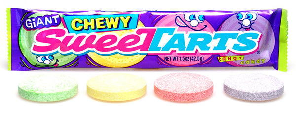 Sweet tarts Giant Chewy Candy 1.5 oz Each Bar Quantity 36 Bars Per Box Sweet Browse at UsaCandyWholesale.Com