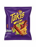 Takis Fuego Chili Pepper & Lime Tortilla Chips 1 oz Each Bag Quantity 50 Packs Per Case II Happy Browse at UsaCandyWholesale.Com