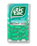 Tic Tac Mints Wintergreen Flavor Big Pack 1.7 oz Each Unit Quantity 12 Units Per Box Sweet Browse at UsaCandyWholesale.Com