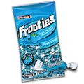 Tootsie Frooties Blue Raspberry Flavor Chewy Bulk Candy Bite Size Wrapped Bulk Candy Quantity 360 Pieces Per Bag Sweet Browse at UsaCandyWholesale.Com