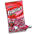 Tootsie Frooties Strawberry Flavor Chewy Bulk Candy Bite Size Wrapped Bulk Candy Quantity 360 Pieces Per Bag Sweet Browse at UsaCandyWholesale.Com