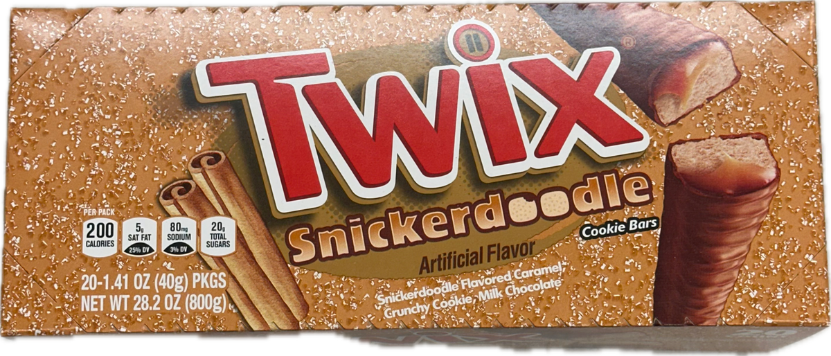 Twix Snickers Doodle 1.41 oz (20 Packs-Box) at UsaCandyWholesale.Com
