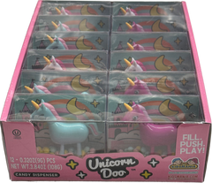 Unicorn Doo Kidsmania Candy With Toy Quantity 12 Pieces Per Box Sweet Browse at UsaCandyWholesale.Com