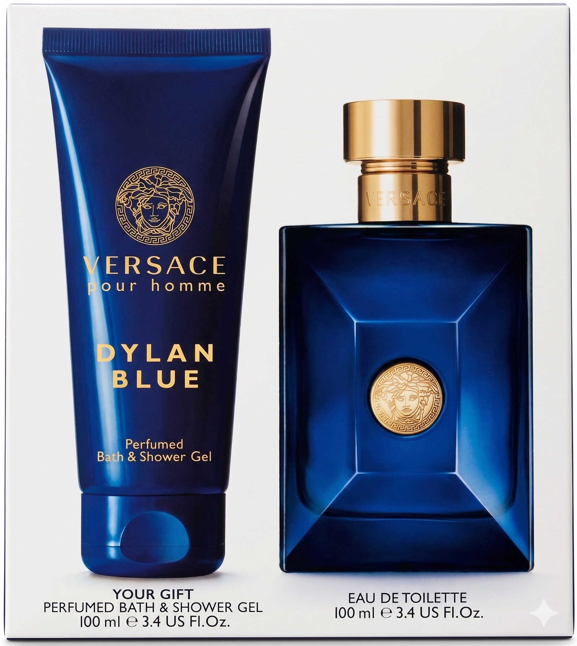 Versace Dylan Blue EAU DE Toilette 3.4 Shower Gel For Men  at UsaCandyWholesale.Com