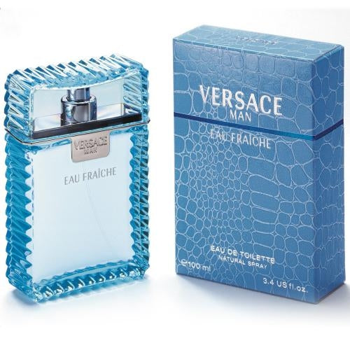 Versace Man Fraiche EAU DE Toilette Spray 3.4 oz For Men