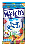 Welch's Fruit Snacks Mixed Fruit Flavor 5 oz Each Bag Quantity 12 Bags Per Case Sweet Browse at UsaCandyWholesale.Com