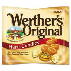 Werther Original Hard Candy Peg Bag 2.65 oz Each Bag Quantity 3 Bags Sweet Browse at UsaCandyWholesale.Com