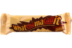 Whatchamacallit Candy Bar Made with Chocolate Peanut Flavored Crispys and Caramel Each Bar 1.5 oz Quantity 36 Bars Per Box Sweet Browse at UsaCandyWholesale.Com