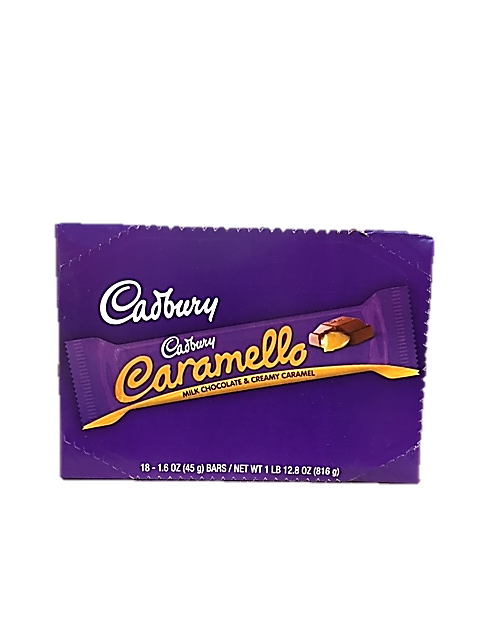 Cadbury Caramello 1.6 oz (18 Bars Per Box)