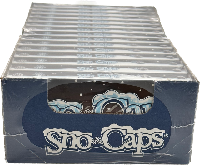 Sno-Caps 3.1 oz Movie Box (Box of 15 Packs) at UsaCandyWholesale.Com