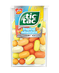 Tic Tac Mints Tropical Adventure 1 oz at UsaCandyWholesale.Com